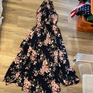 Lulu’s dress with two slits-NWT